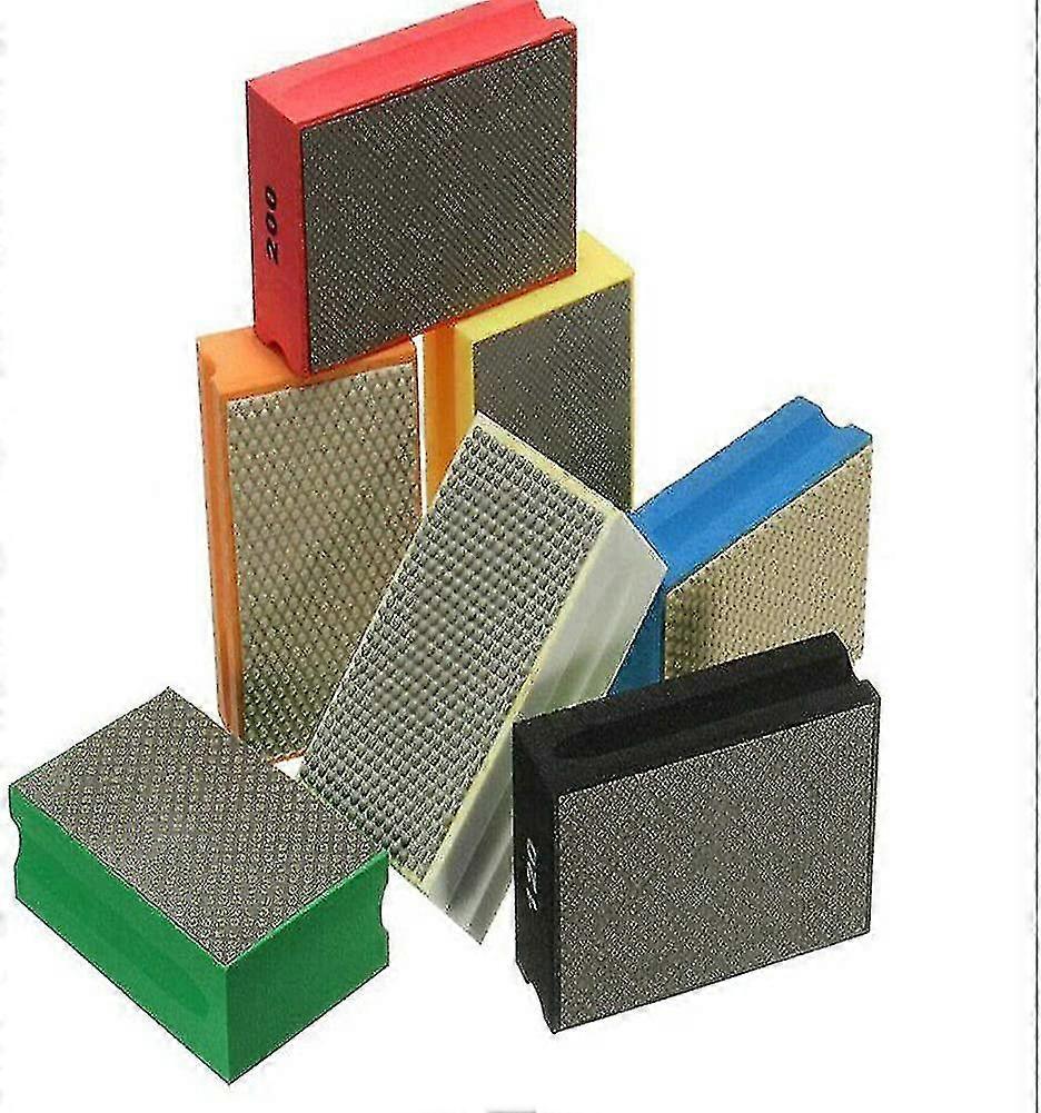 Glass Cutter Diamond Hand Sanding Block, Diamond Polishing Grinding Block, For