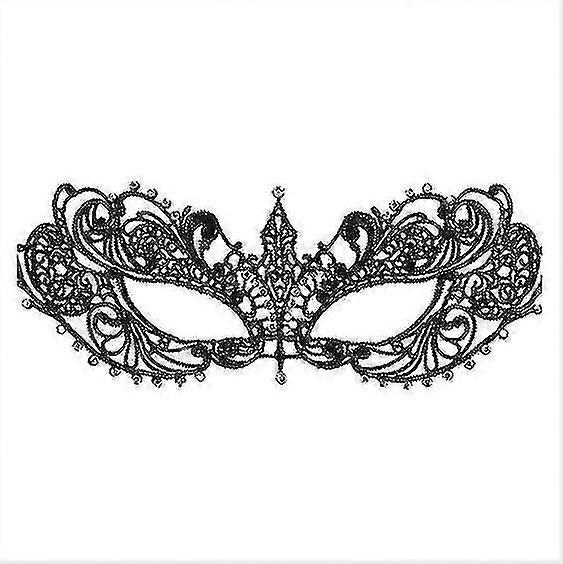 خمسون ظلال أغمق الدانتيل حجر الراين قناع مثير غامض هالوين حفلة موسيقية هدية Qucyy