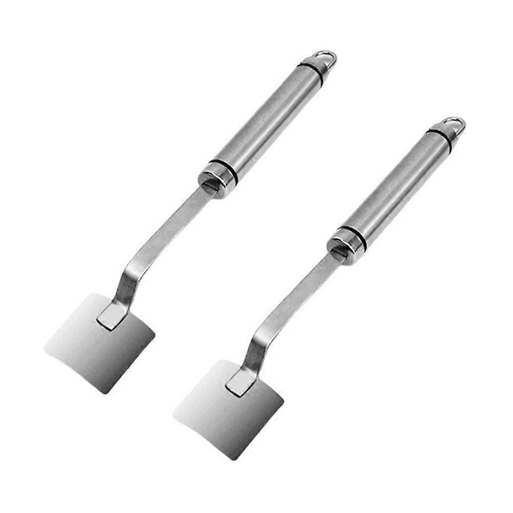 Long Handle Stainless Steel Corn Stripping Tool, Corn Peeler for Corn on the Cob, Corn Cob Stripper