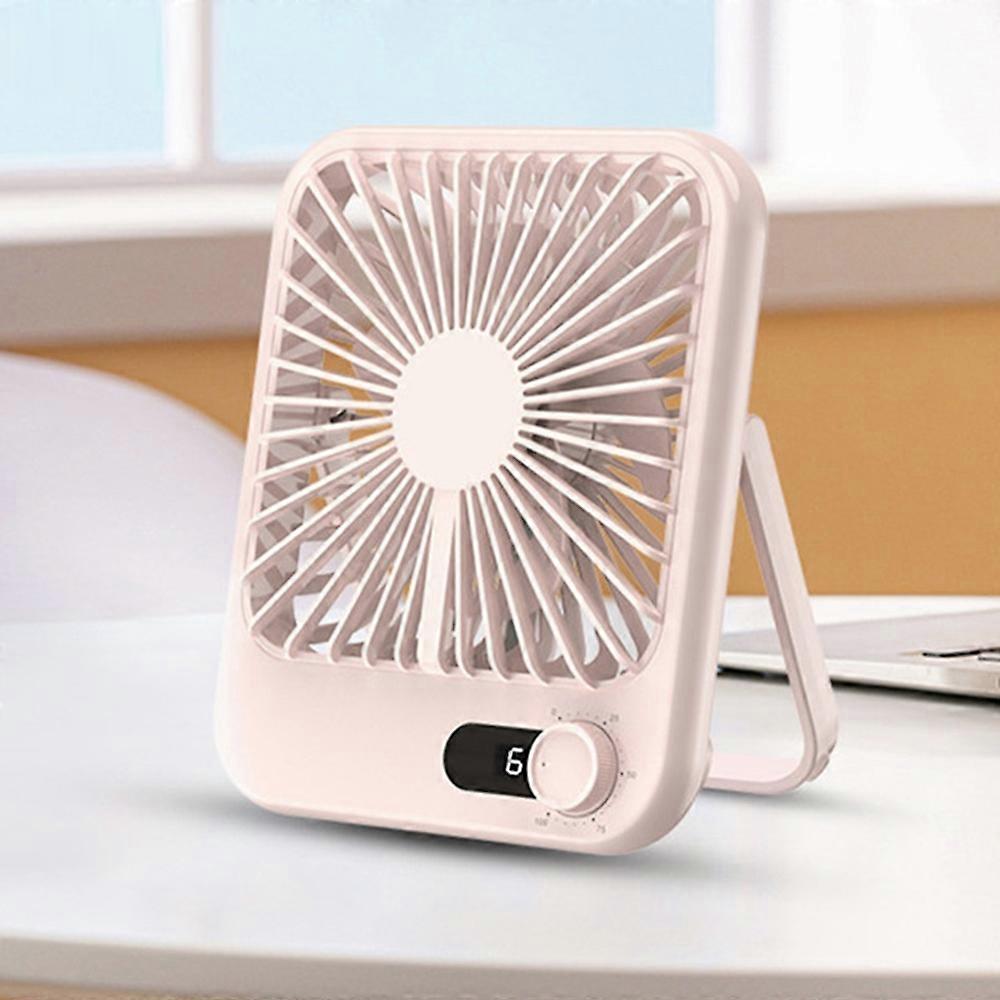 Type C 101 1-100 Gears Stepless Speed Silent Desk Fan with Triangular Support (CE/FCC Certified)
