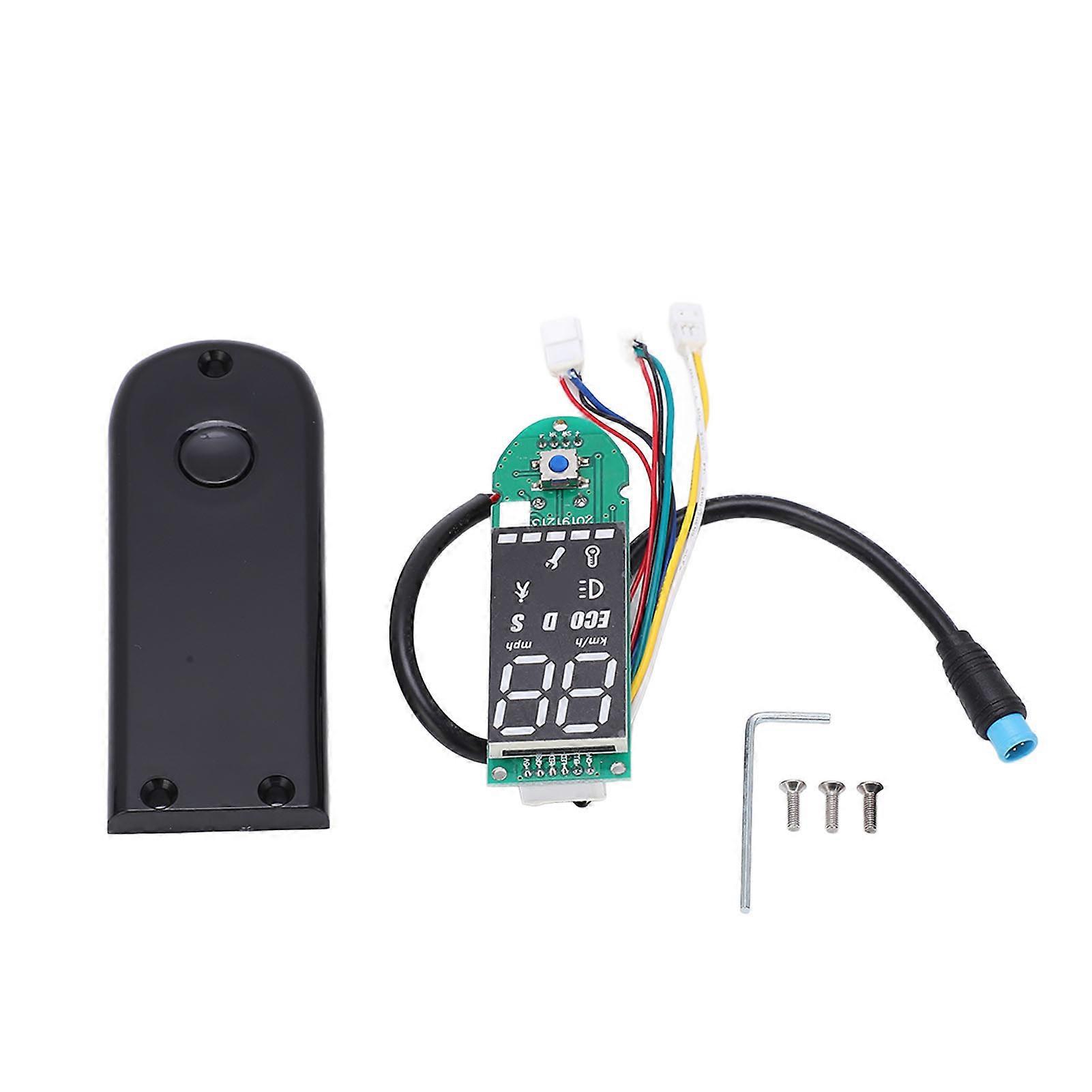 Bluetooth Digital Display Dashboard Face Cover Assembly for Ninebot MAX G30 Electric Scooter