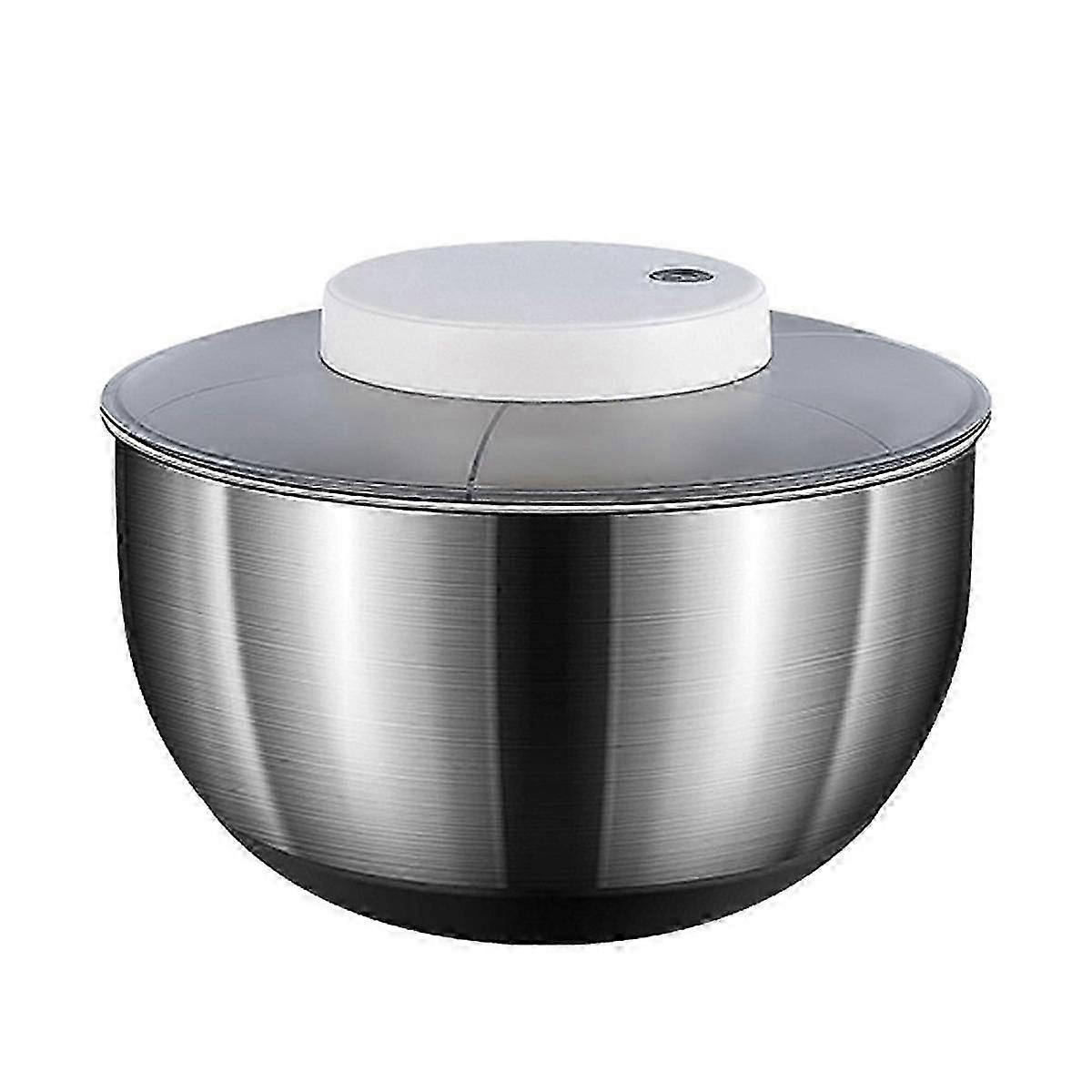 Automatic Electric Salad Spinner Food Strainers Salad Making Tool Multifunctional Vegetable Washer
