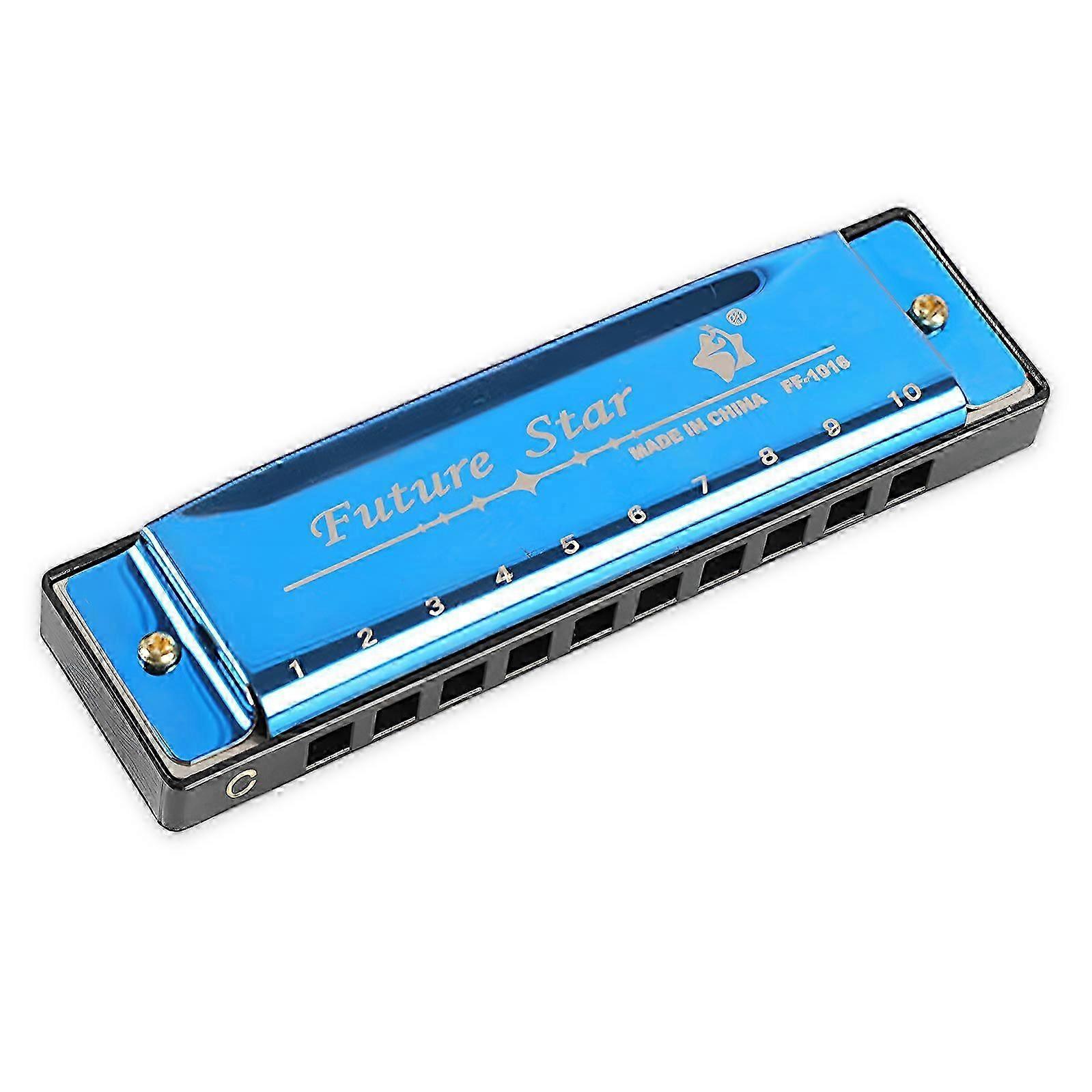 10-Hole Harmonica for Kids, Adults, Beginners & Performers
