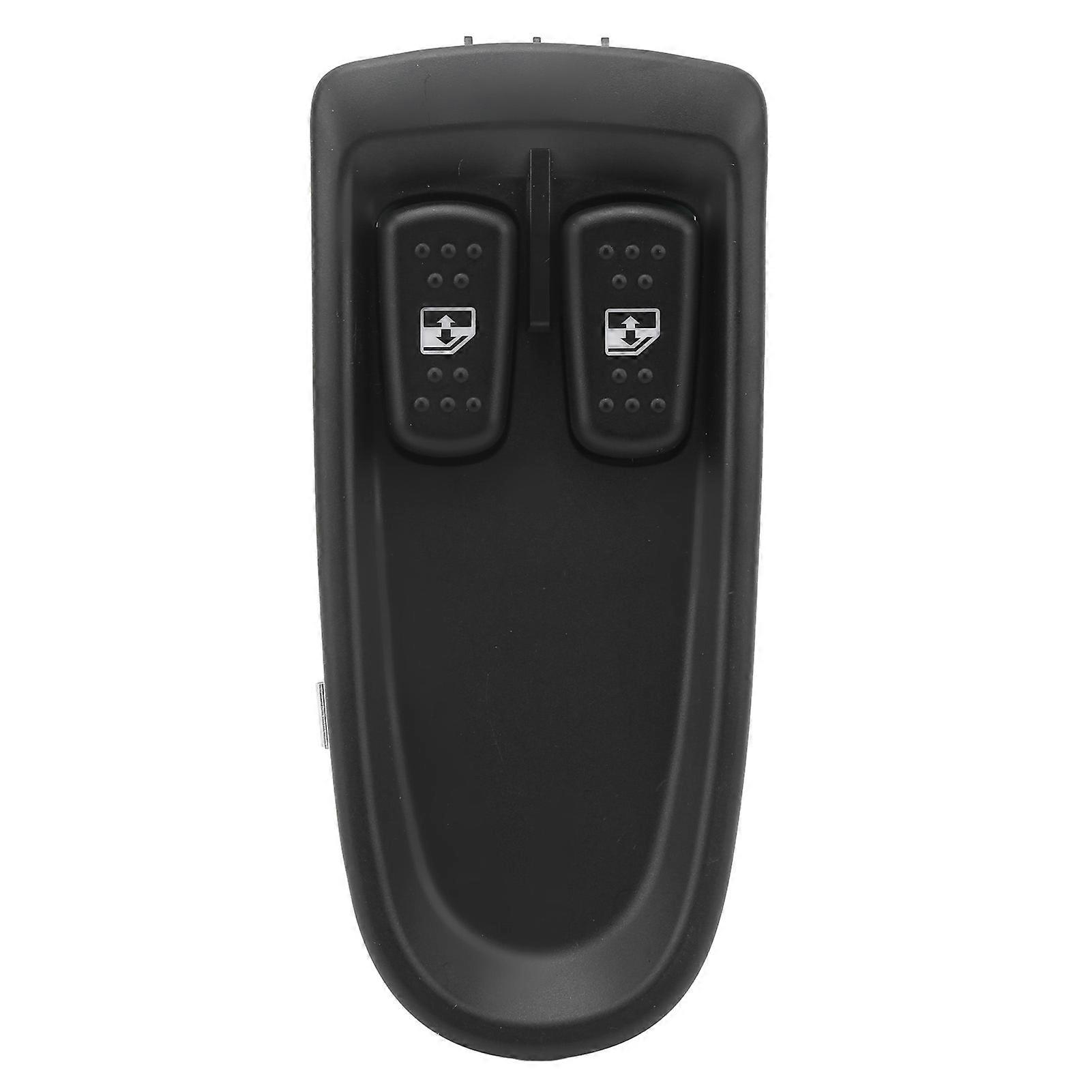 Front Left Power Window Switch 5801304490 Sensitive Black Replacement For Iveco Daily IV‑V 2006‑2014