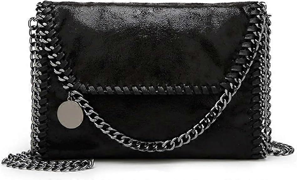 Dam Handväska Casual Chain single shoulder crossbody väska Liten clamshell crossbody väska Kuvertväska