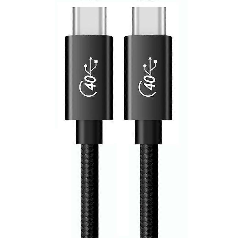 PD 100W USB-C / Type-C to USB-C / Type-C Compatible Thunderbolt 4 Full-function Data Cable, Cable Length:0.5m