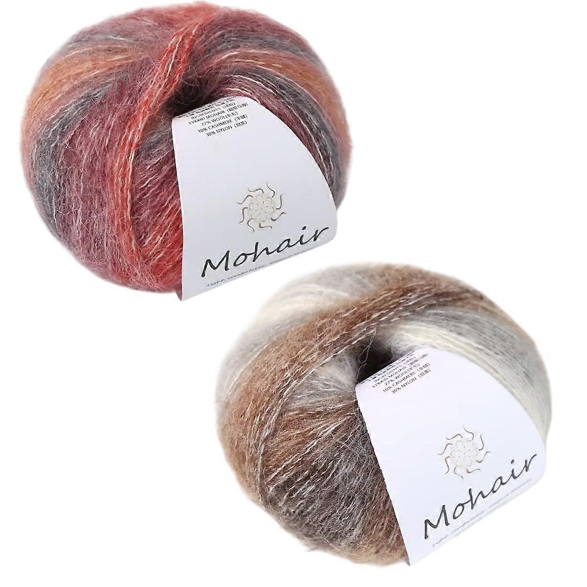 Knitting Wool, Multi-Color Gradient, Soft Yarn, DIY