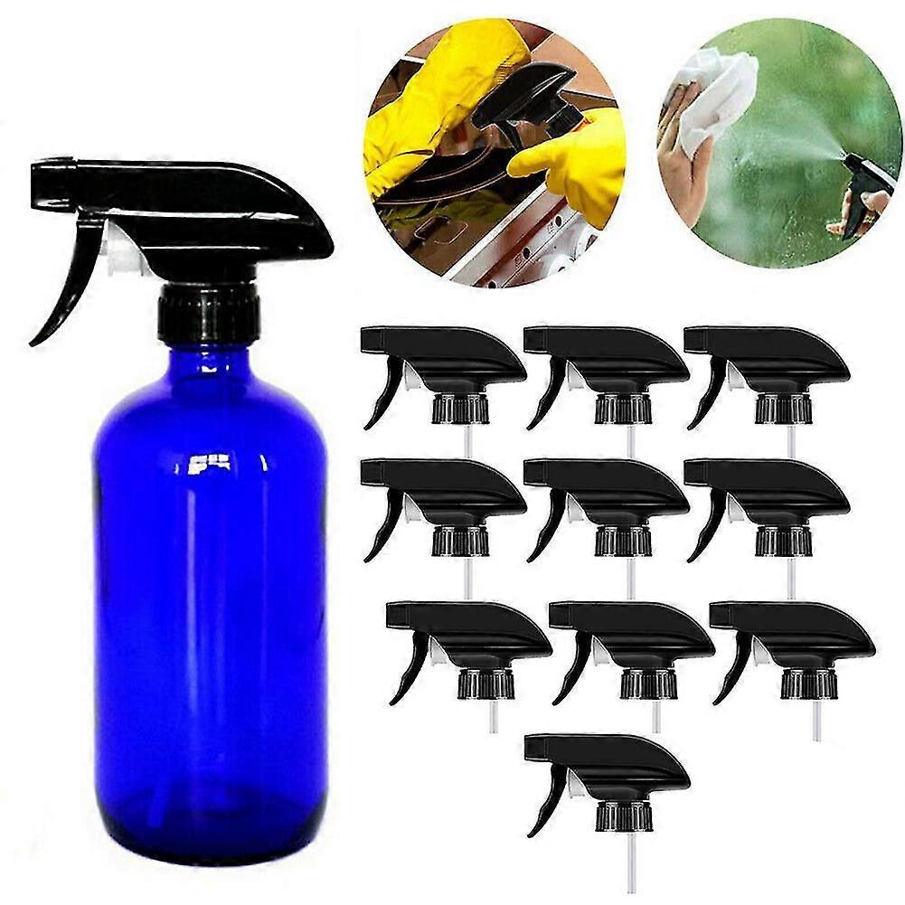 10Pcs Replacement Mist Spray Nozzle Trigger Sprayer Head Tops for 28/410 Bottle