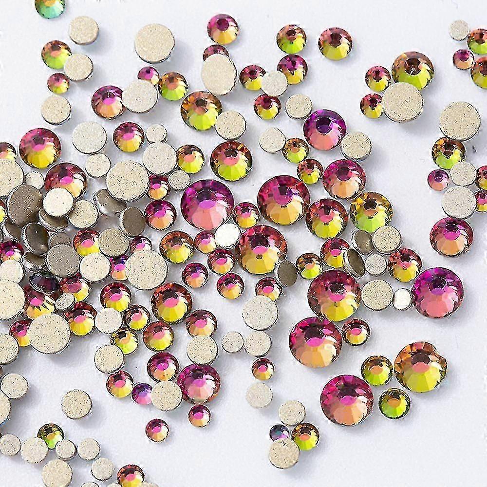 Colorful Crystal Nail Art, Flatbacks Rhinestones