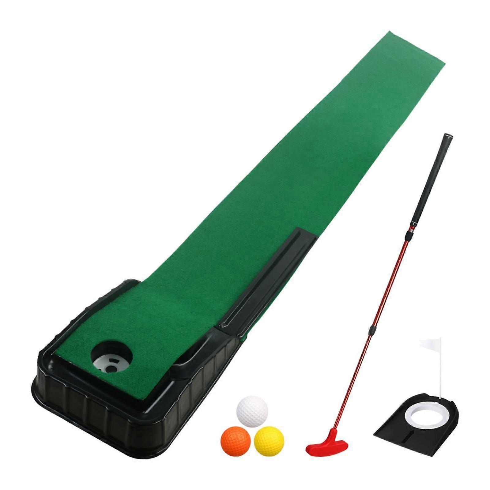 Golf Uygulaması Mat Eğitimi Koyma Parti Babaları Yetişkinler Çocuklar için 3 Top Kırmızı Atıcı