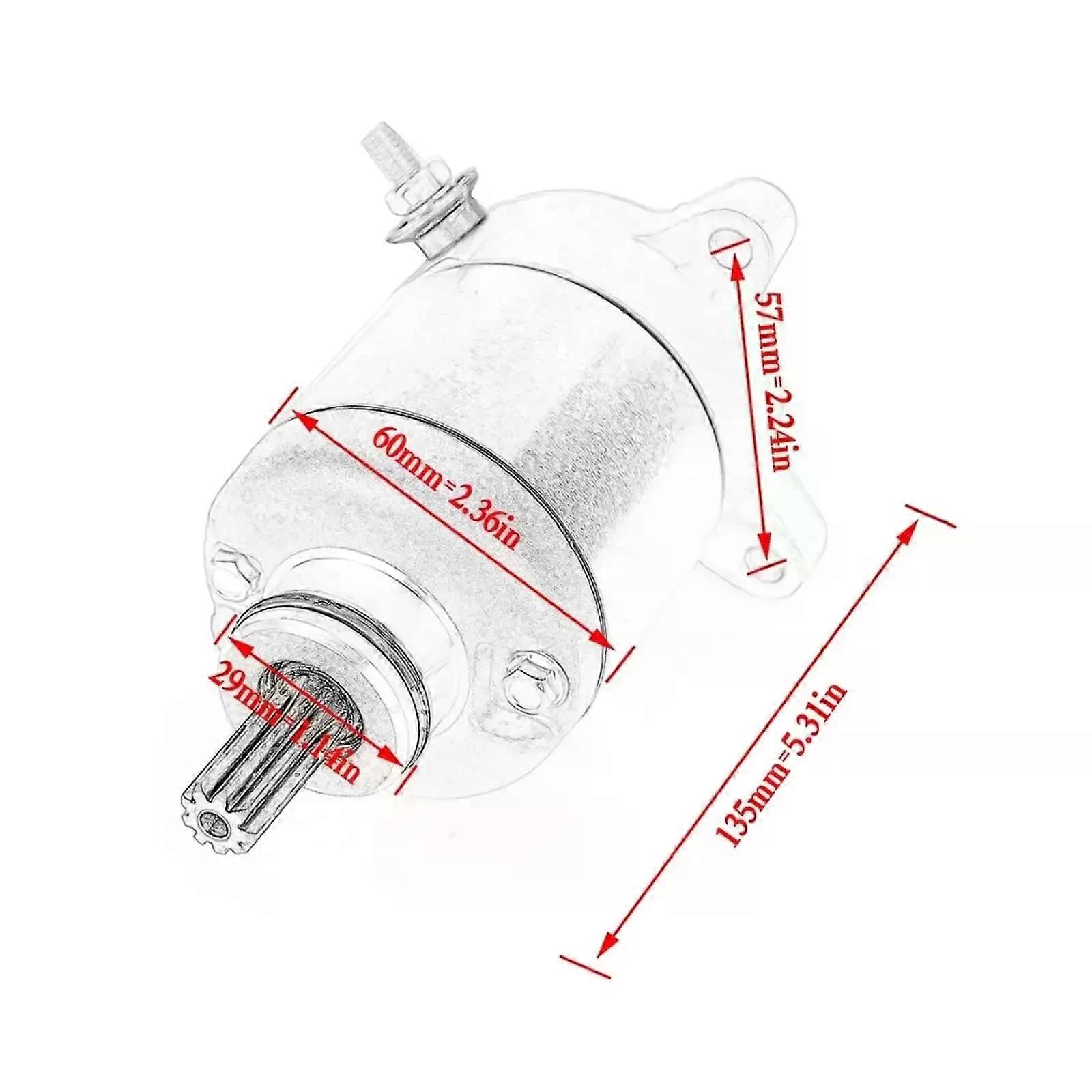 unique 31200-KPP-861 Motorcycle Starter Motor Compatible With CBR125R CBR 125 2004-2010 FS125 SONIC 2001-2006 2008 Engine 31200-KGH-911