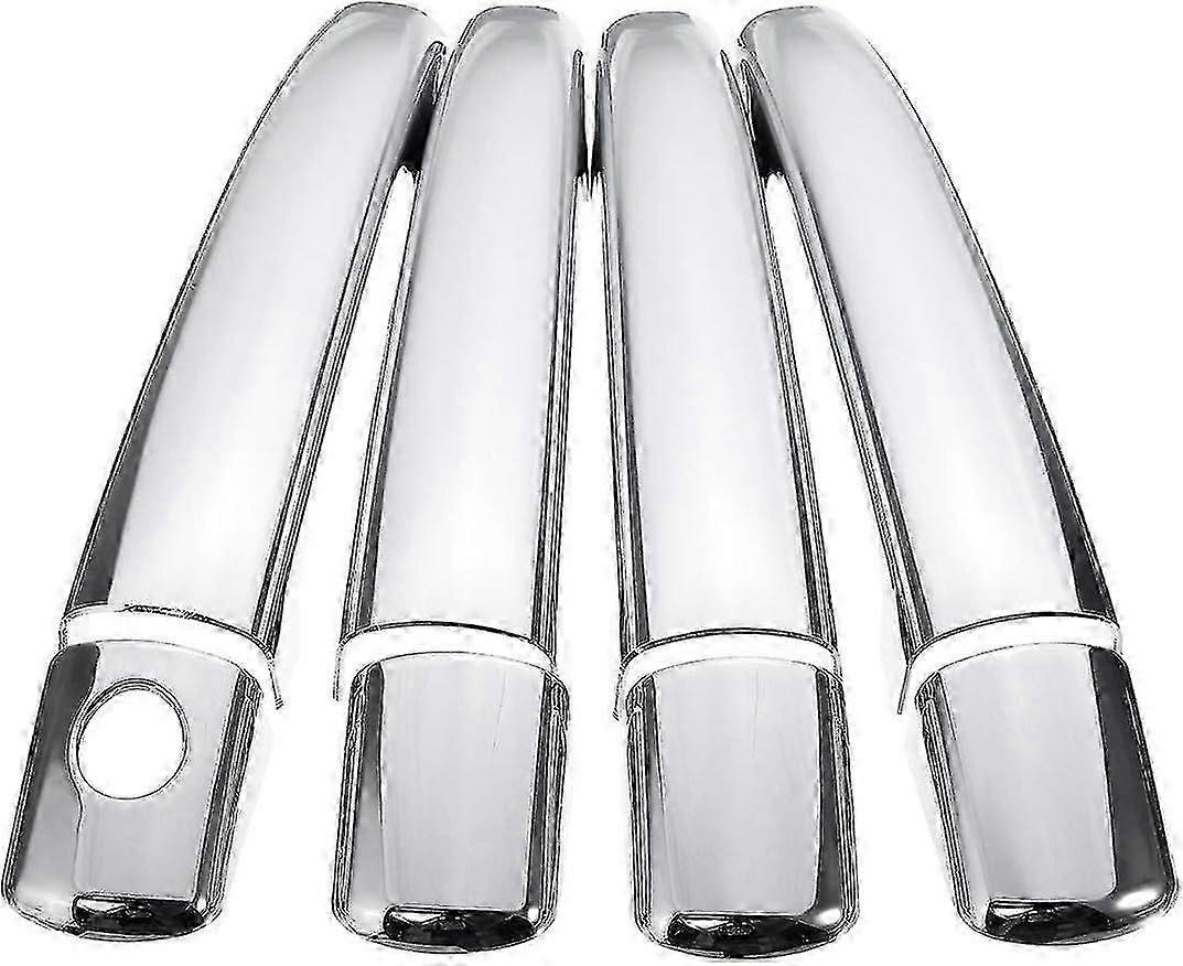 8 قطع اكسسوارات السيارات الكروم تقليم غطاء مقبض الباب متوافق مع بيجو 207 208 308 407 3008 5008 خبير شريك RCZ سيتروين C3 C4 بيكاسو C6 بيرل