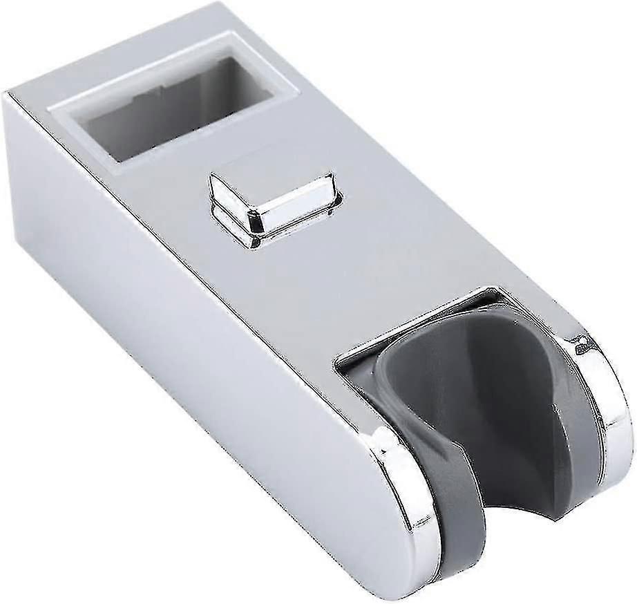 Chrome Adjustable Shower Head Holder Slider Bar Post - 30x15 Support Rail