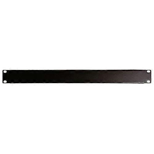 Rack per pannello frontale cieco 19" Fonestar 1U, finitura nera, dimensioni 483 x 44,5 mm