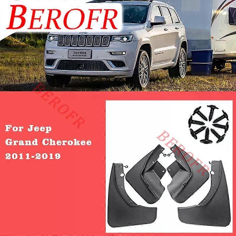 Applies to Car Mud Flaps For Jeep Grand Cherokee 2011-2019 Mudflaps Splash Guards Mud Flap Mudguards Fender
