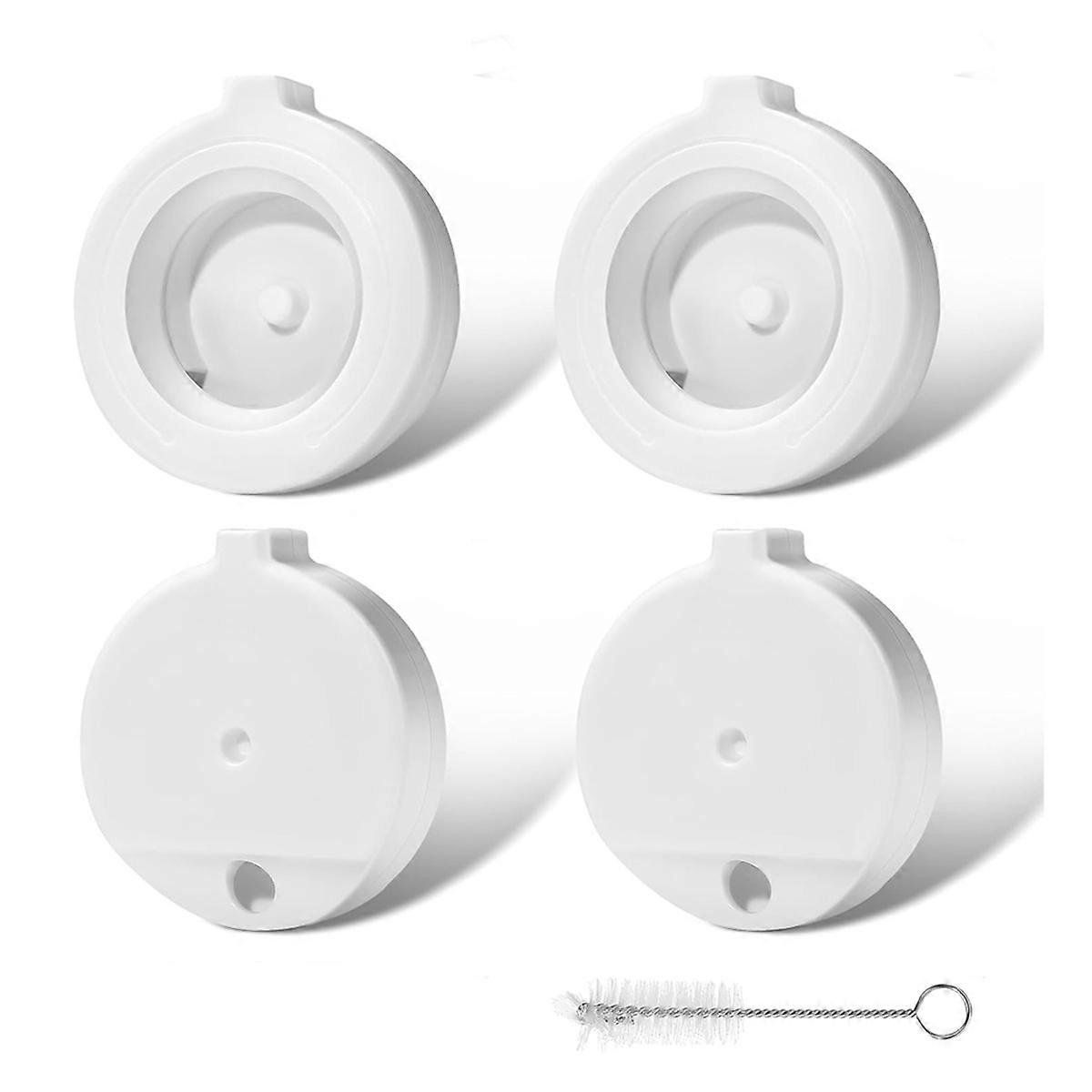 4 Pack Replacement Filters for Pet Water Dispenser(1 Brush)