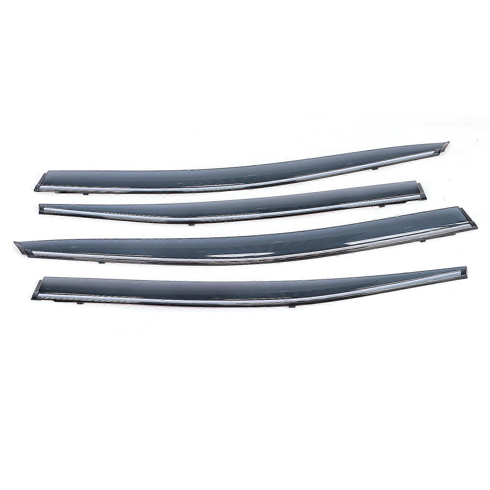4pcs Window Visors Vent Sun Rain Shade Deflectors Car Styling Replacement for Vios 2014‑2017