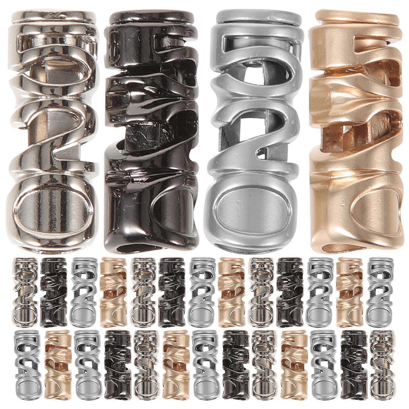 16pcs Cord Stops Detachable Cord Stopper Sports Pants Cord Locks Cord Locks for Drawstrings