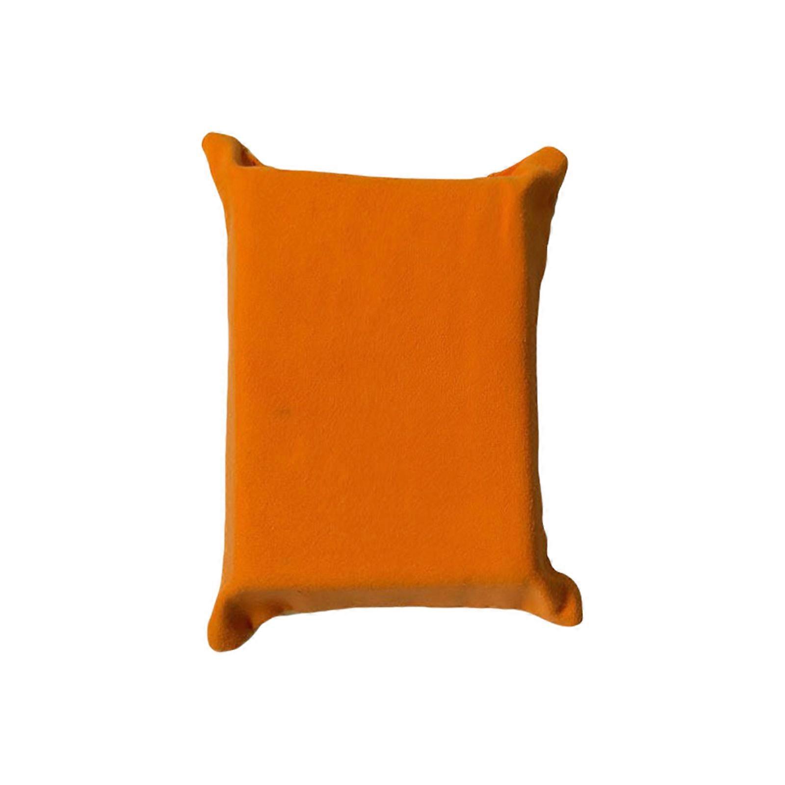 Large Super Absorbent Window Defogger Sponge Auto Cleaner Noscratch For Glass Mirrors Efficient Cleaning Of Car Surfaces  orange