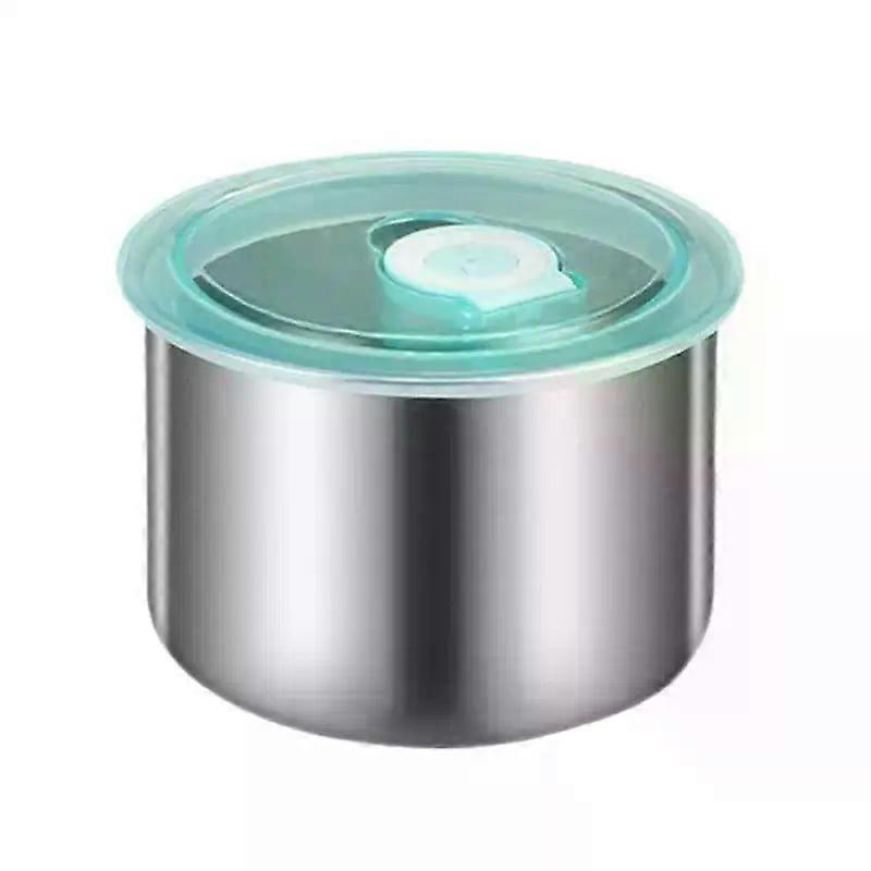 נירוסטה טרי שמירת תיבת אחסון מזון מטבח מלבני עם מכסה איטום חיצוני פיקניק קמפינג