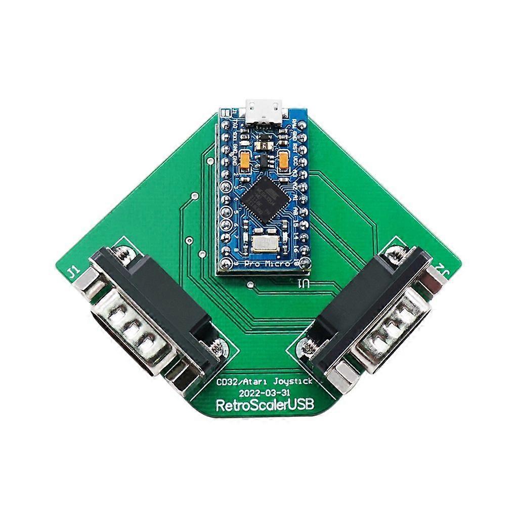 1Pc Game Controllers to USB Adapter Plate for SEGACD32