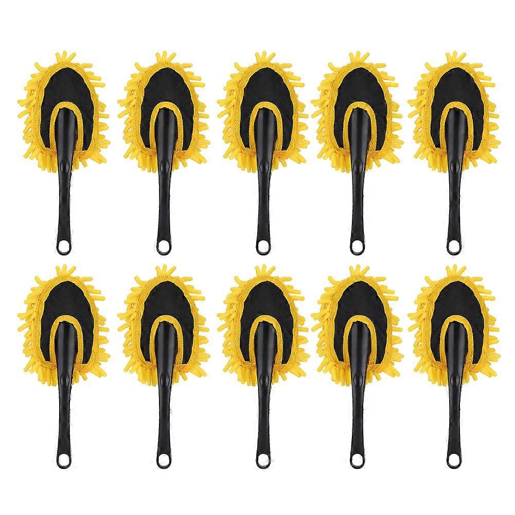 10pcs Microfiber Chenille Duster Mini Chenille Cleaning Car Duster Washing Tools