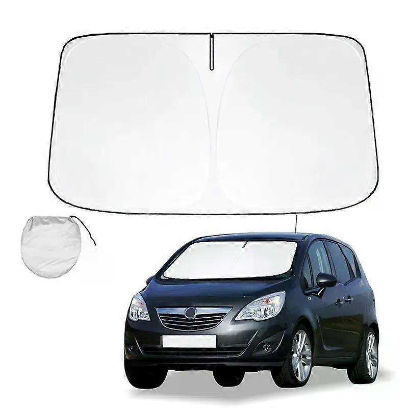 Windshield Sun Shade For Opel Meriva B Sunshade Sun Visor Protector Foldable Blocks UV Rays Keep Your Car Cooler