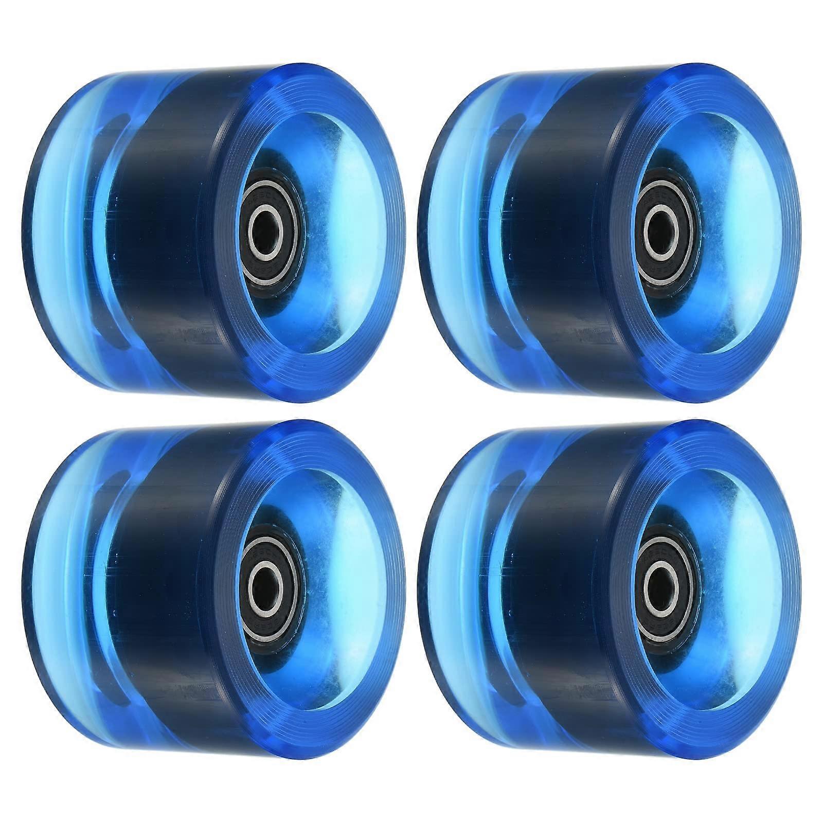 78A Longboard Wheels with ABEC-9 Bearings Soft Cruiser Wheels Street Wheels for Skateboards Wheel Skateboard
