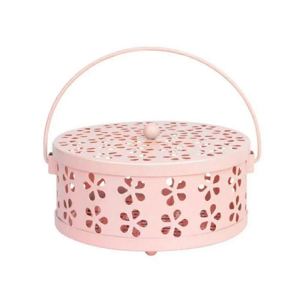Anti-fire Mosquito Coil Tray Holder Cover Mosquito-repellent Holder Portable Incense Burner