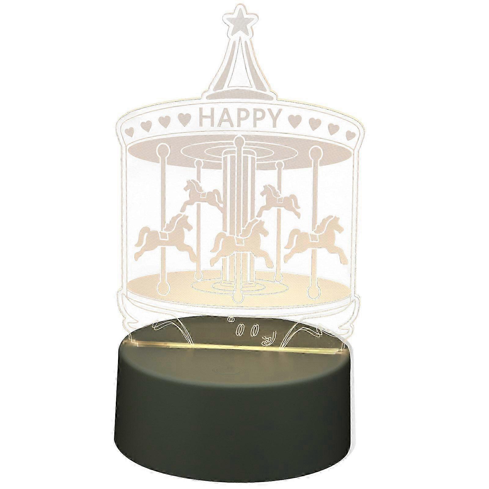 1Pc Unique Table Light Christmas Party Light Romantic LED Light