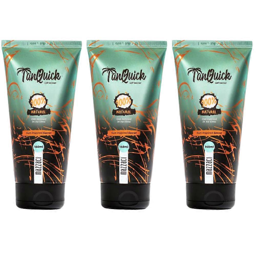 Mazzaci TanQuick Bronzer natural autobronzant x3buc