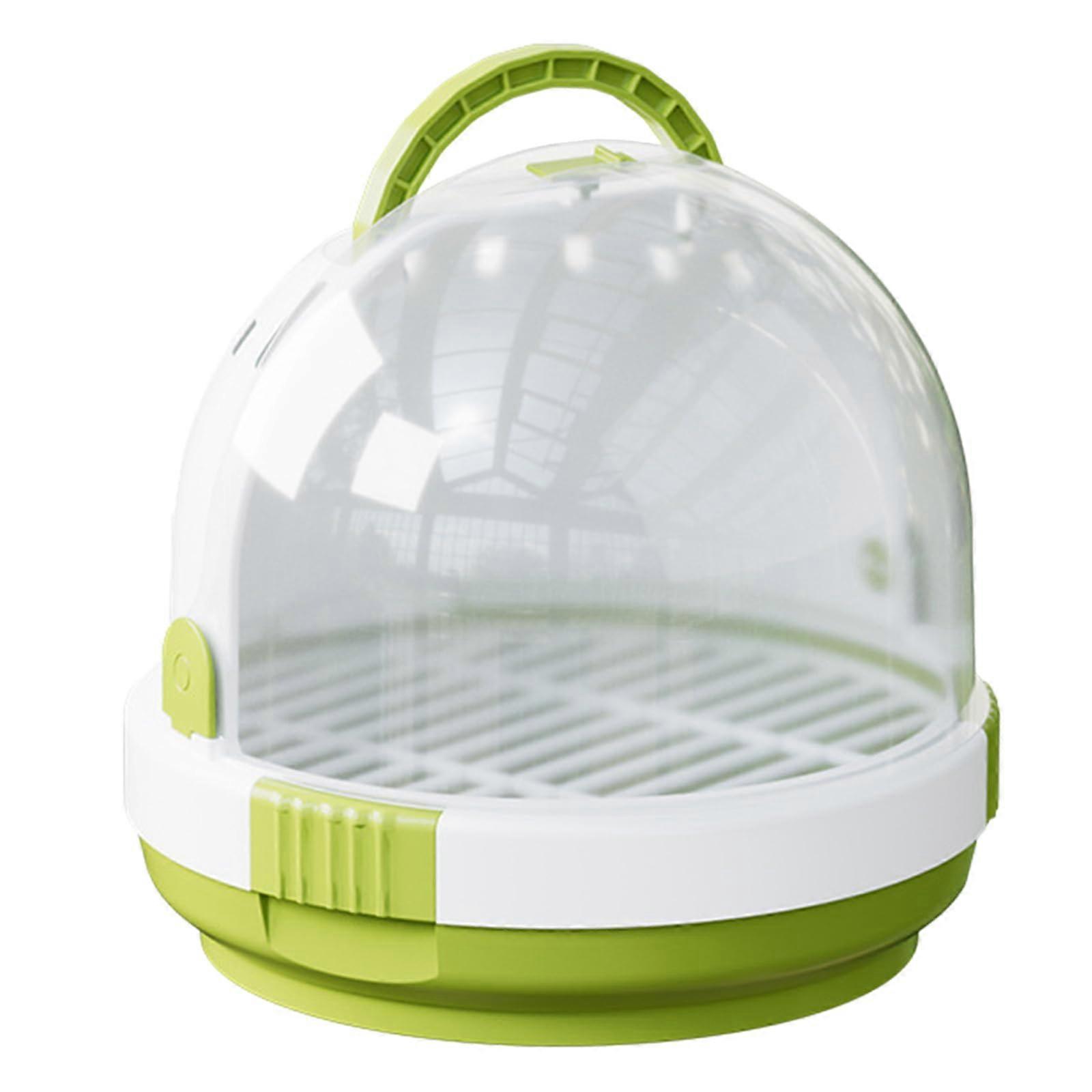 Clear Bird Parrots Transport Cage with Window, Ventilated Breathable Travel Bag, Large Size, Durable Material