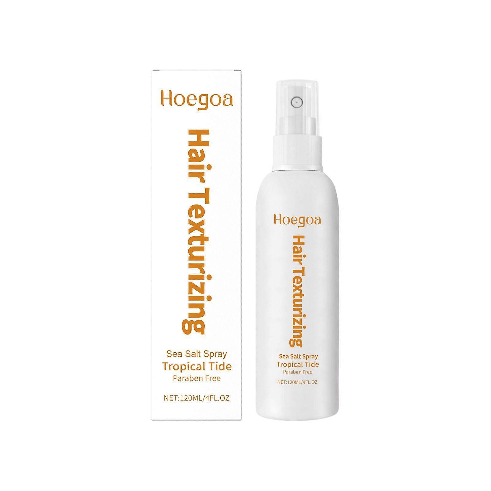 ספריי מלח ים הימלאיה לשיער - טבעי לחלוטין, מרקם ומעניק נפח ספריי מלח ים - בניחוח טרופי - מראה חוף להוספת נפח ומרקם - U