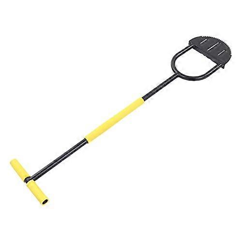 Manual Half Moon Edger Carbon Steel Trimming Shovel for Garden and Landscape, High Hardness, Simple Cleansing Tool