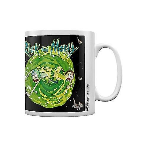 Rick And Morty Floating Cat Dimension Mug