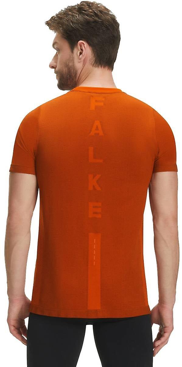 Falke Running T-Shirt - Black/Orange