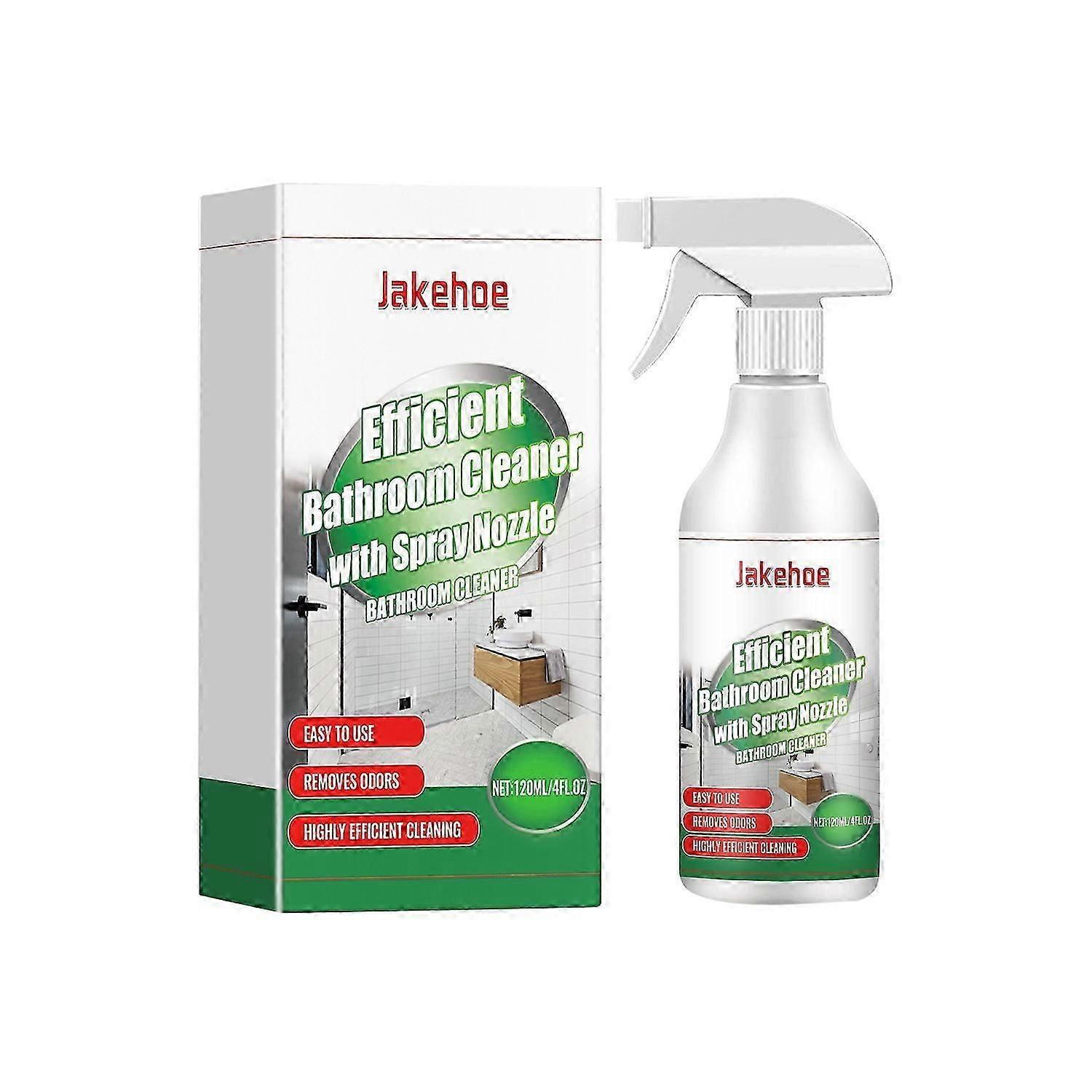 Jakehoe Badreiniger Badezimmer WC Badezimmer Wand Entkalken Reiniger zur Entfernung von Wasserflecken