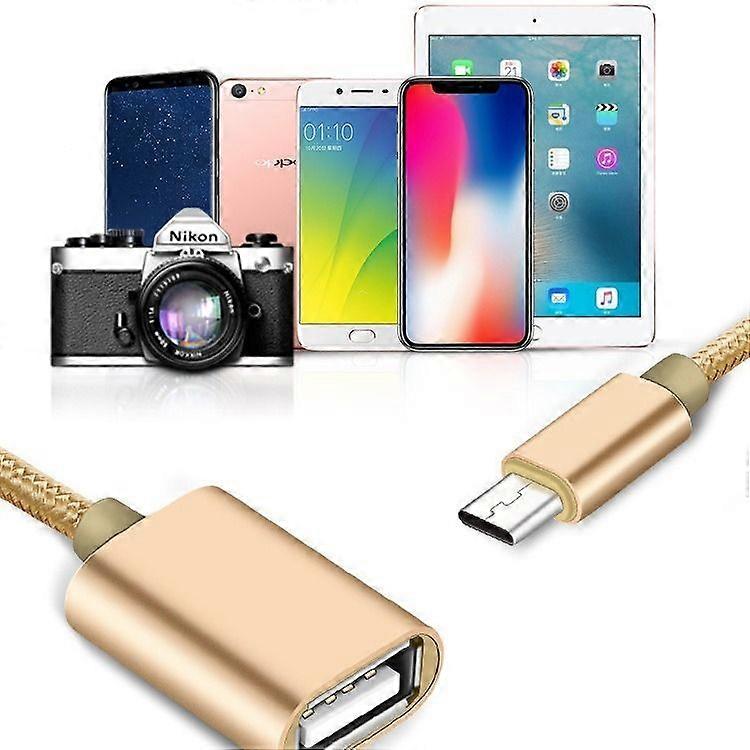 Type-c OTG data cable is suitable for LeTV Xiaomi mobile phone USB3.1 external U disk adapter cable USB 2.0 female
