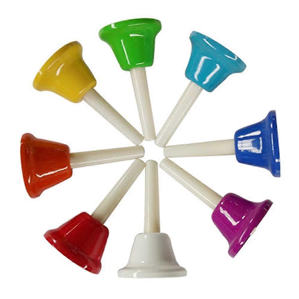 Handbells Set Metal Hand Bells 8 Note Diatonic ,Festival,Party