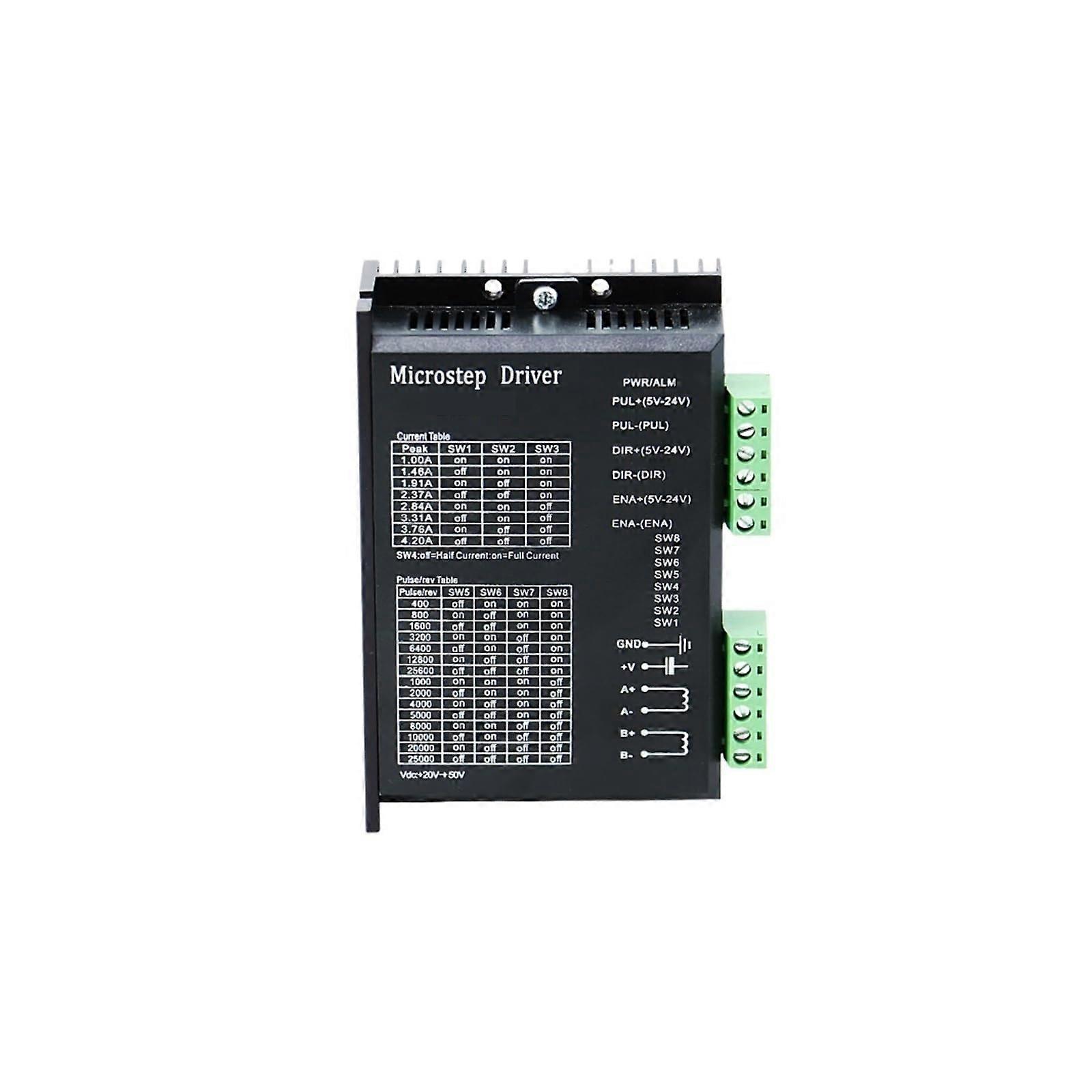 motor driver 1 pcs DC2050V 4.2A DM542 DM556 TB6600 stepper motor driver motor controller for Nema23 motor(TB6600)
