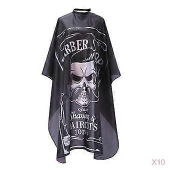 Wholesale 10pcs Barber Shop Cape Salon Haircutting Gown Coloring Aprons