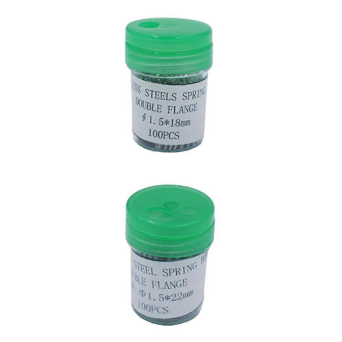 200 Pieces Watchmaker Spring Strap 18mm/22mm