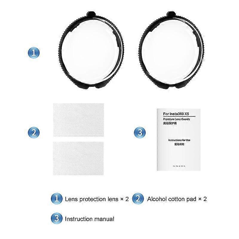 INF Rotating Lens Cap for Insta360 X5 Enhanced Protection