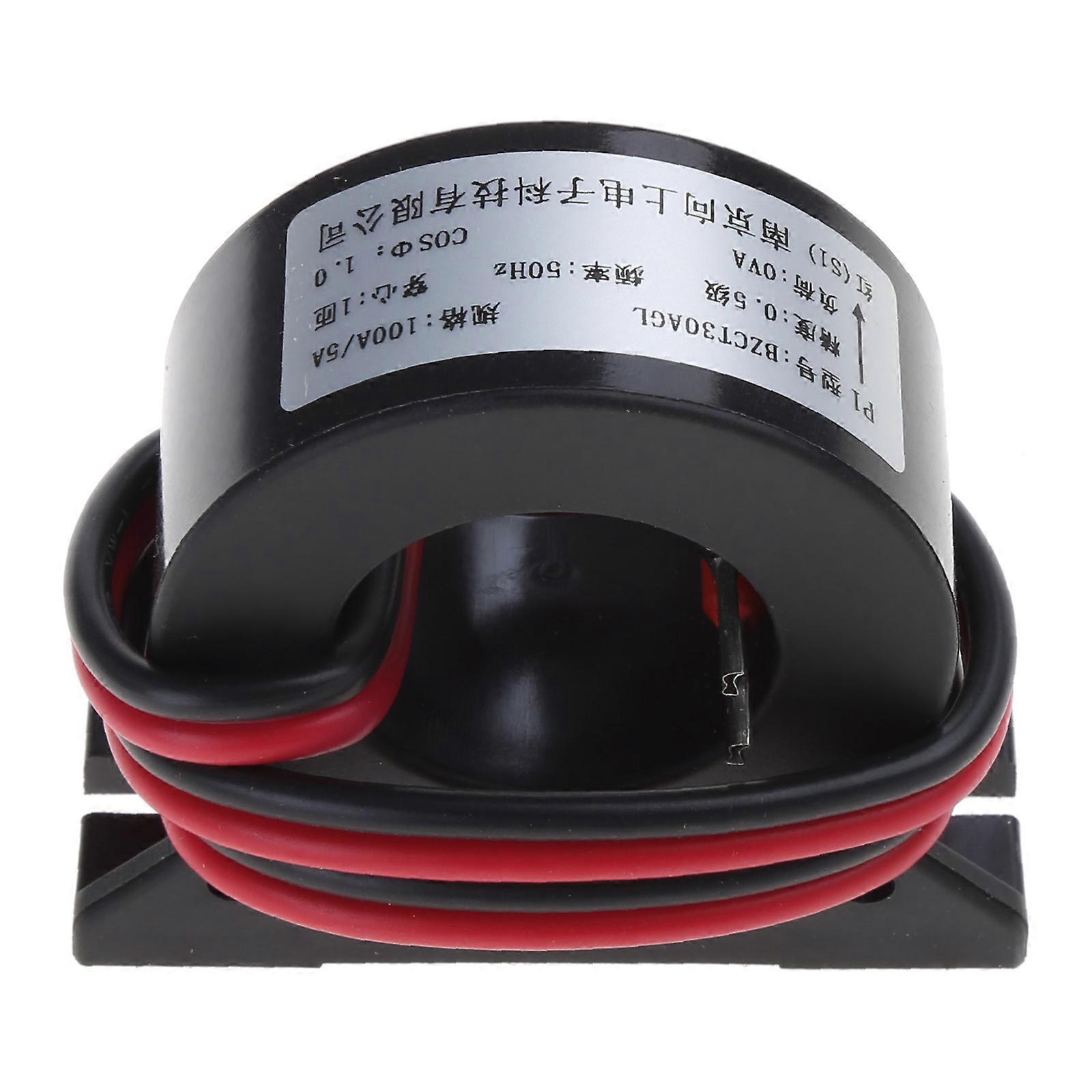 3 Pcs/Set 50A/100A AC Current Sensor Transformer Durable Mini Core Current Transformer Coil Sensor Replacement Parts Multicolor