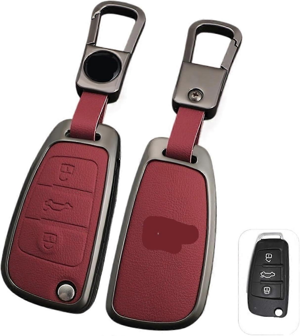 Zinc Alloy Car Key Case Cover For Changan CS15 CS35 Plus CS55 CS75 J35 Hunter F70 Red Keychain CS95 CS85 CS1 CV1