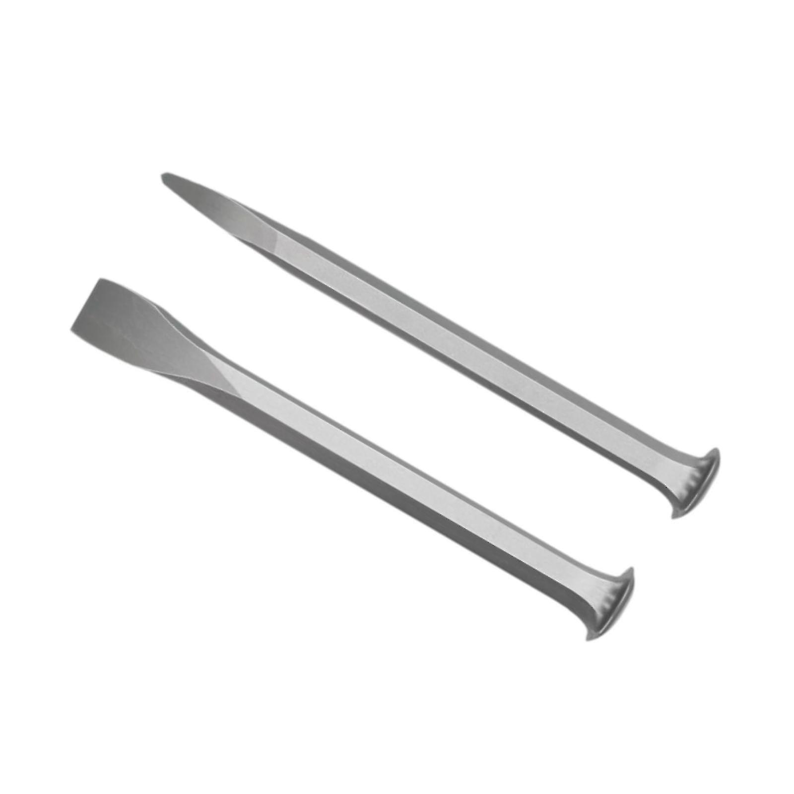 2 Pieces Sturdy Carbon Steel Chisel for Concrete and Masonry, 250mm