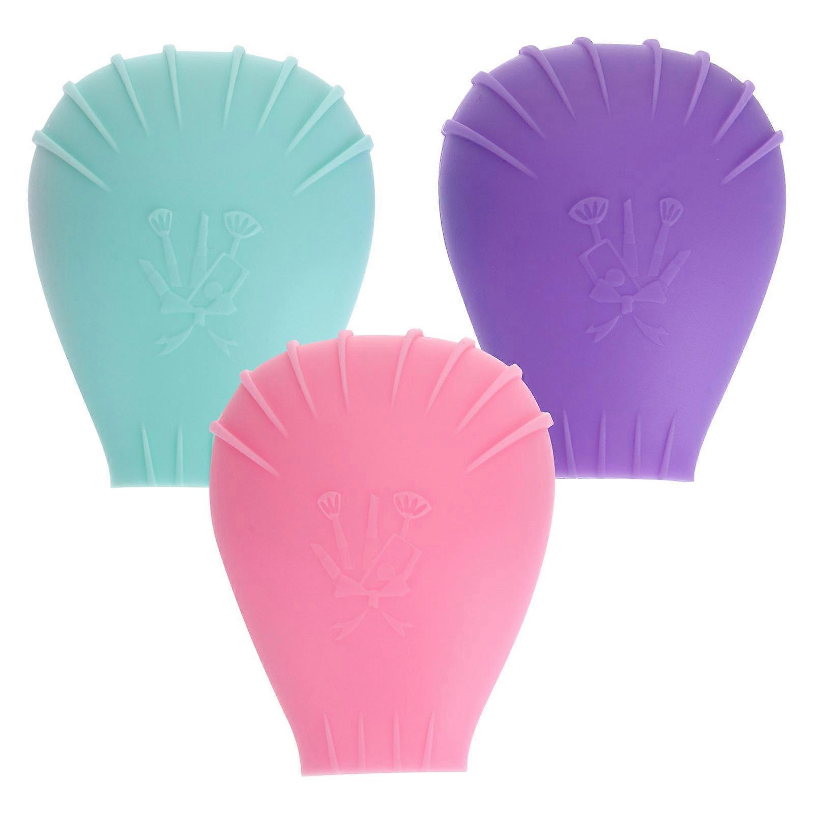 Makeup Brush Dust Covers, Protective Guards for Eyeshadow and Foundation Brushes