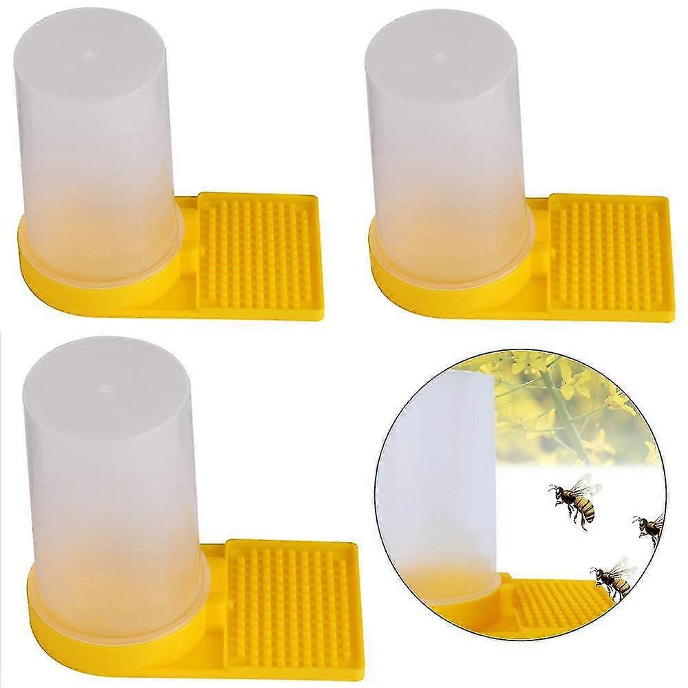Bee Water Dispenser Plastic Feeder for Beekeeping Hive Nest Inlet