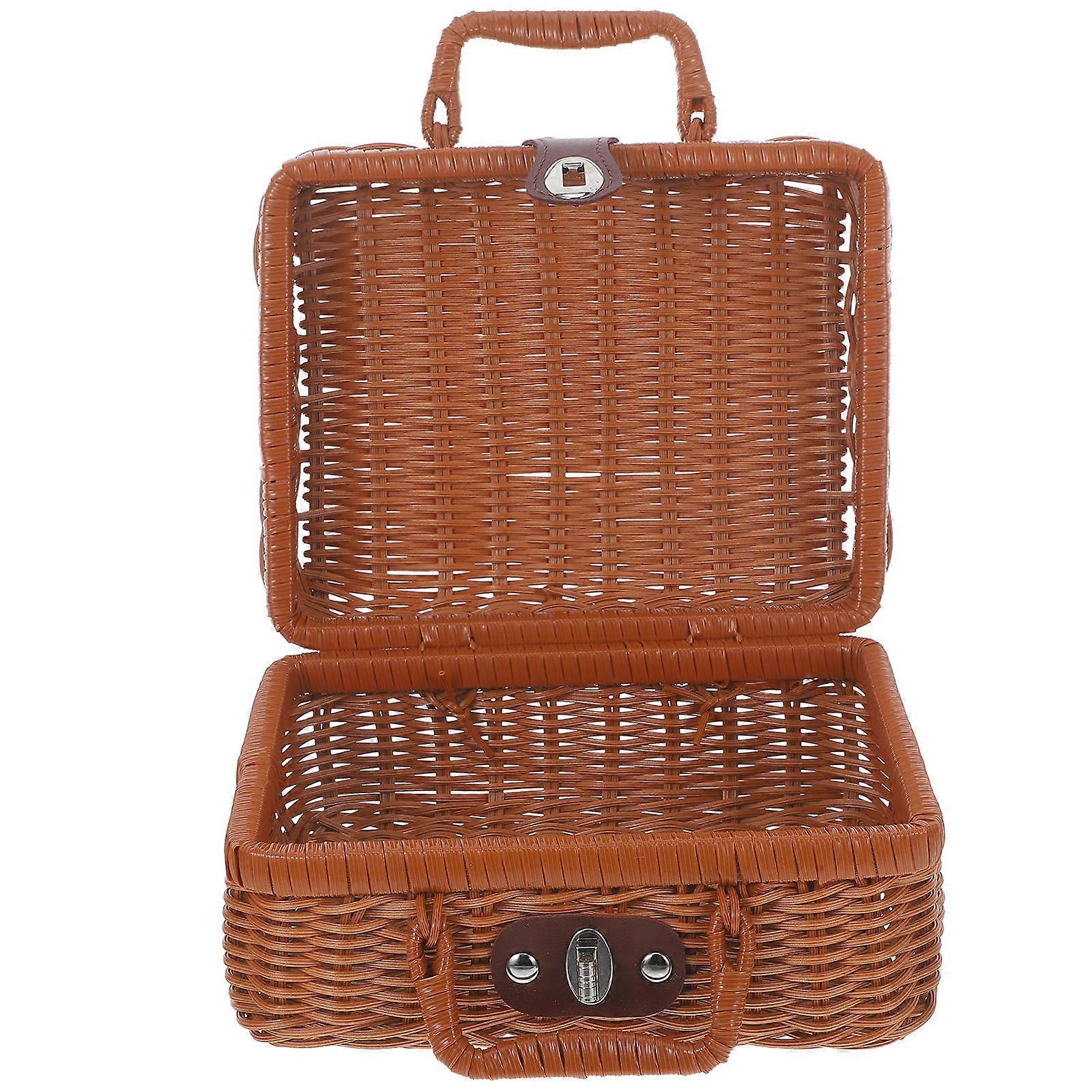 Stylish Handwoven Case Ideal for Keeping Belongings Protected and Sorted