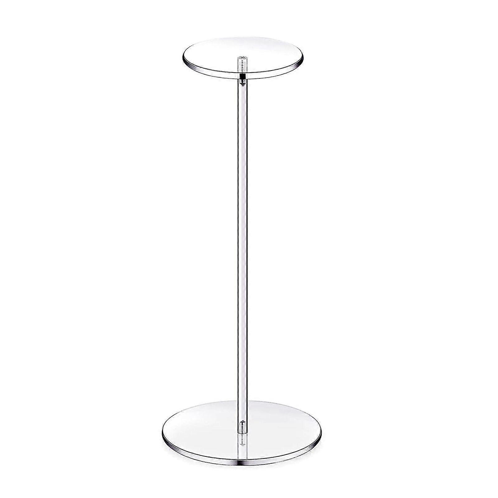 帽子用アクリル台座ディスプレイスタンドウィッグ卓上ライザー35cm